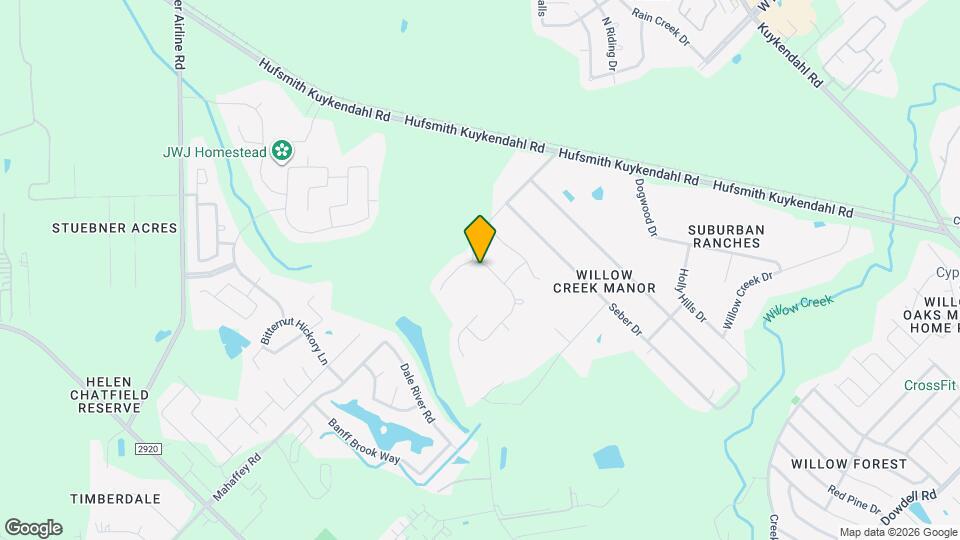 9506 Paloma Creek Dr Map and Location Details