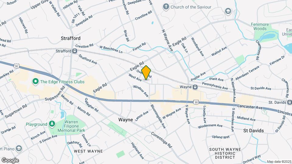 305 W Wayne Ave, Unit 1st Floor Map and Location Details