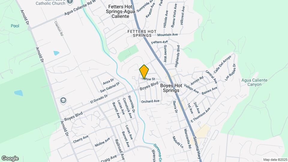 Boyes Springs Apartments Mapa y Detalles de la Ubicación