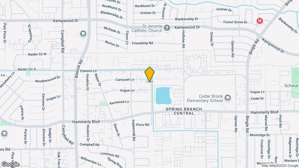 2233 McKean Dr Map and Location Details