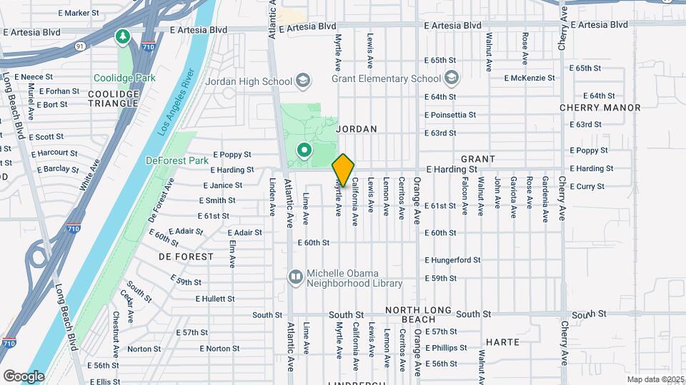 6132 Myrtle Avenue Map and Location Details