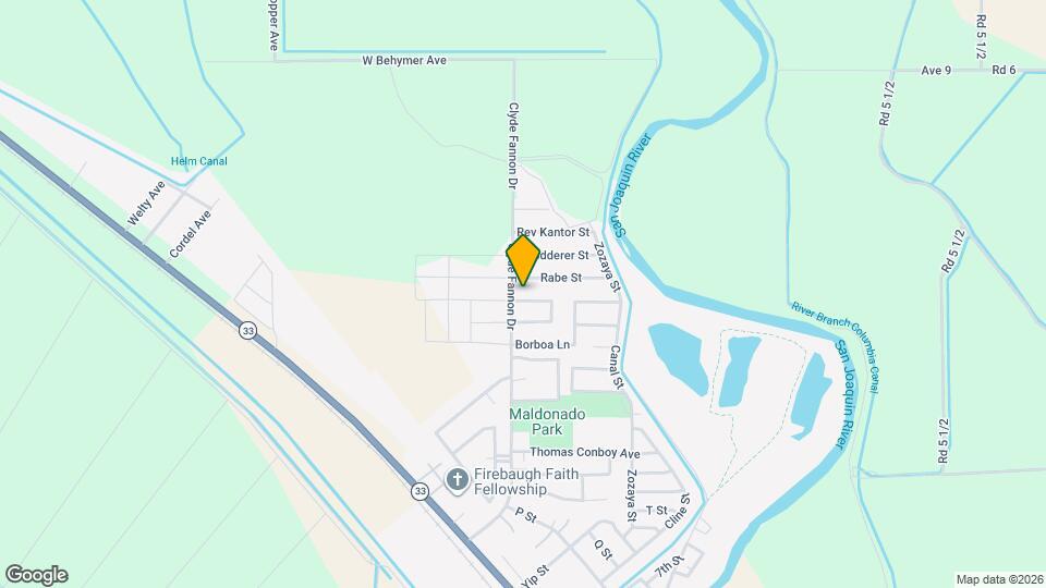 631 McClain St Map and Location Details