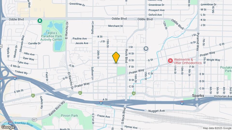 619 18th St Map and Location Details