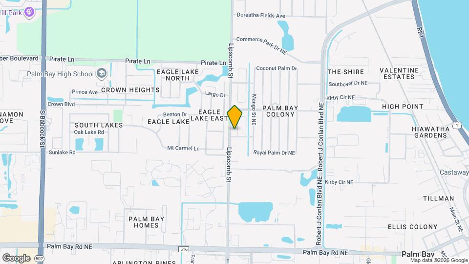 4444 Jetty Ln Map and Location Details