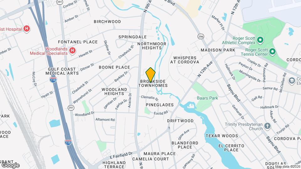 912 Brookside Ct Map and Location Details