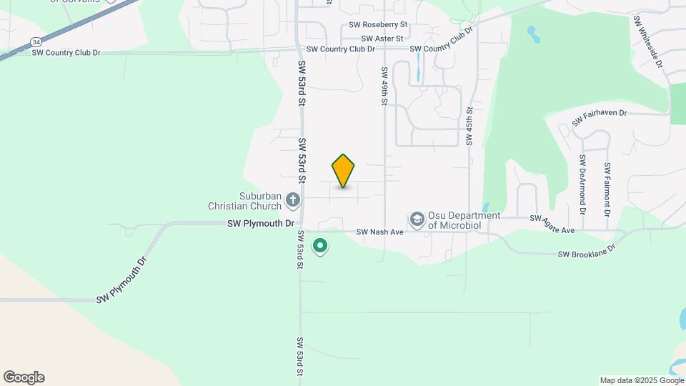 5221 SW Hudson Ave Map and Location Details