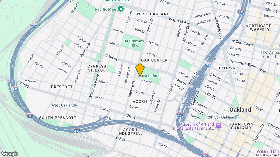 1120 12th St, Unit 1120 Map and Location Details