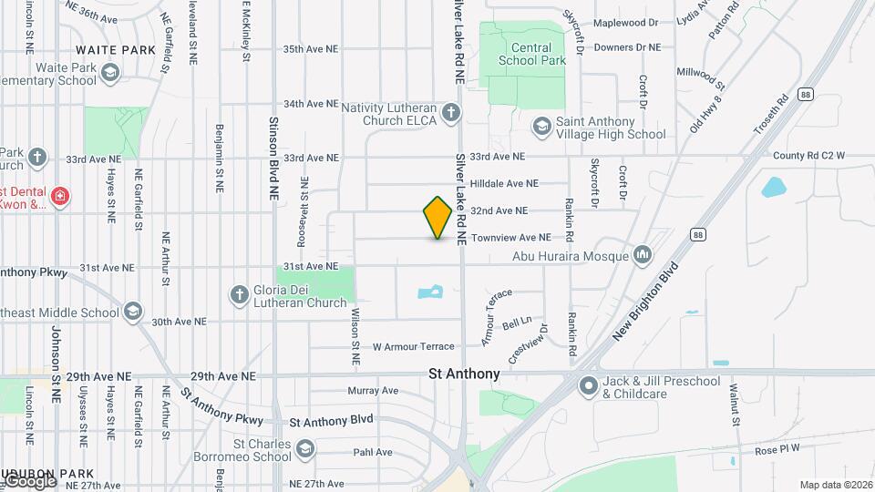 2916 Townview Ave NE Map and Location Details