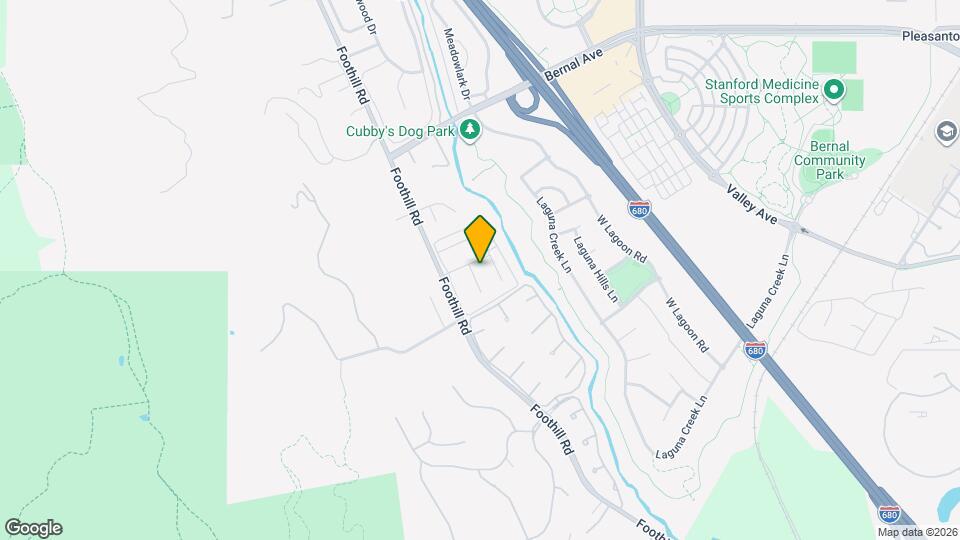 2341 Foothill Rd, Unit 2341 Map and Location Details