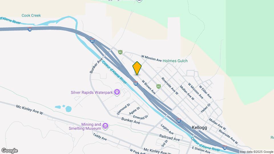 511 W Brown Ave, Unit APT B Map and Location Details