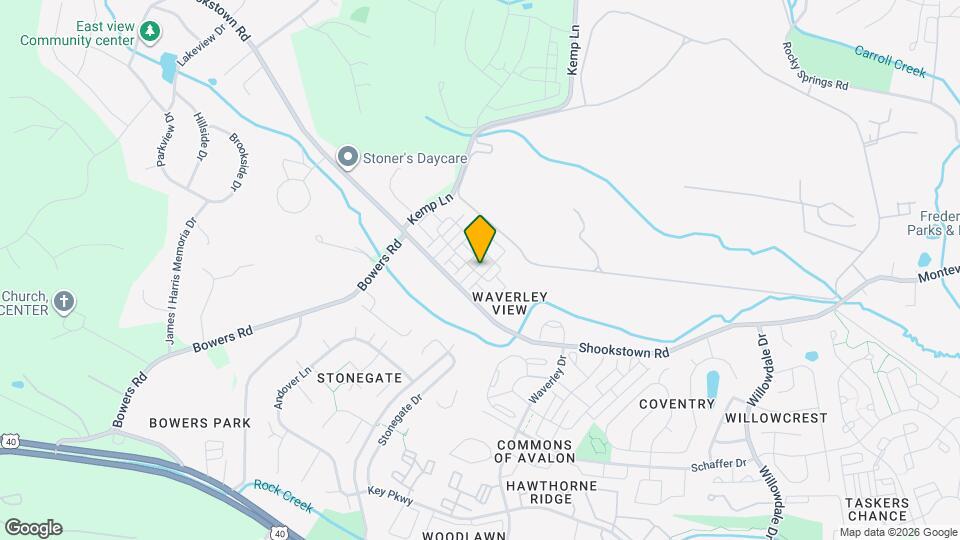 714 Iron Frg Rd Map and Location Details