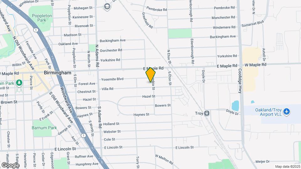 1773 Villa Rd Map and Location Details