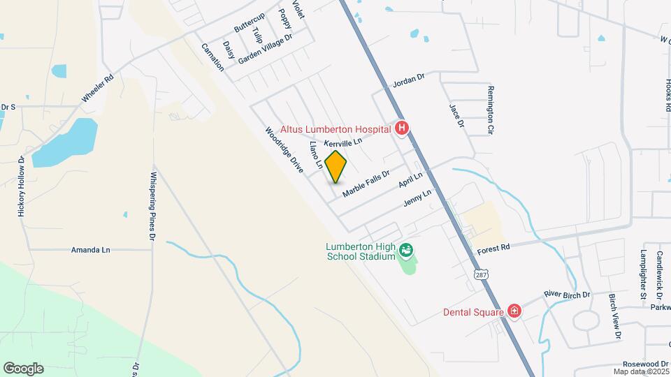 6500 Llano Ln Map and Location Details