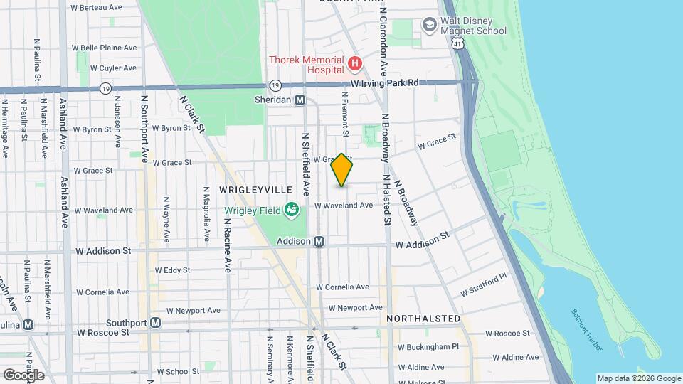 3716 N Fremont St Map and Location Details