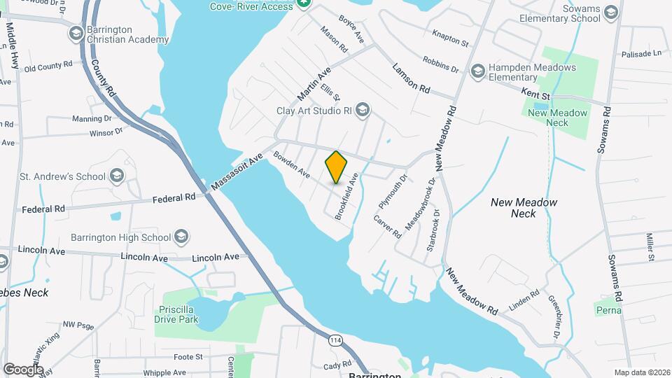 54 Bowden Ave Mapa y Detalles de la Ubicación