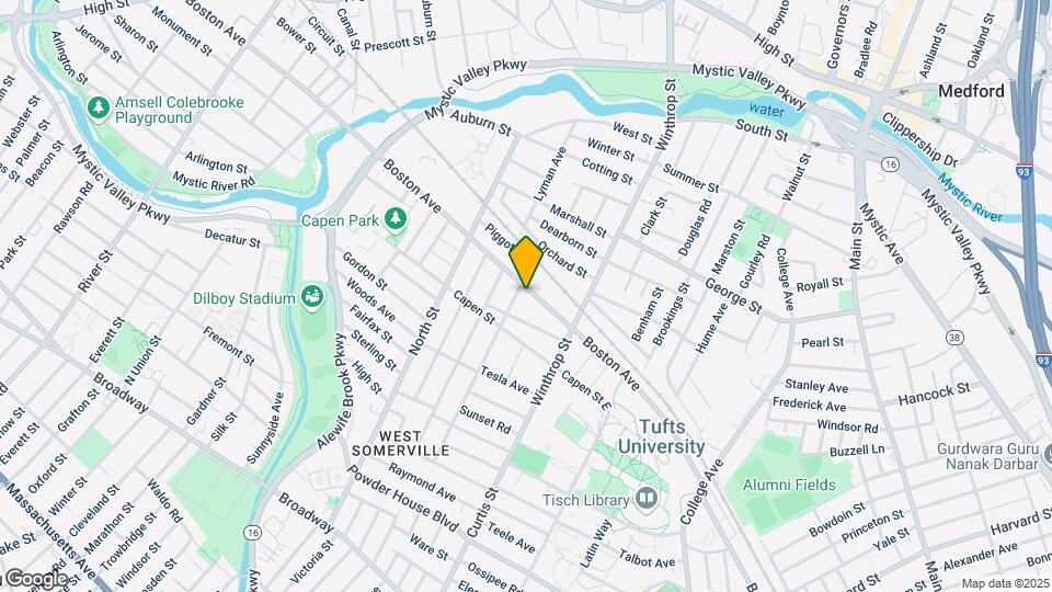 293 Boston Ave, Unit 1 Map and Location Details
