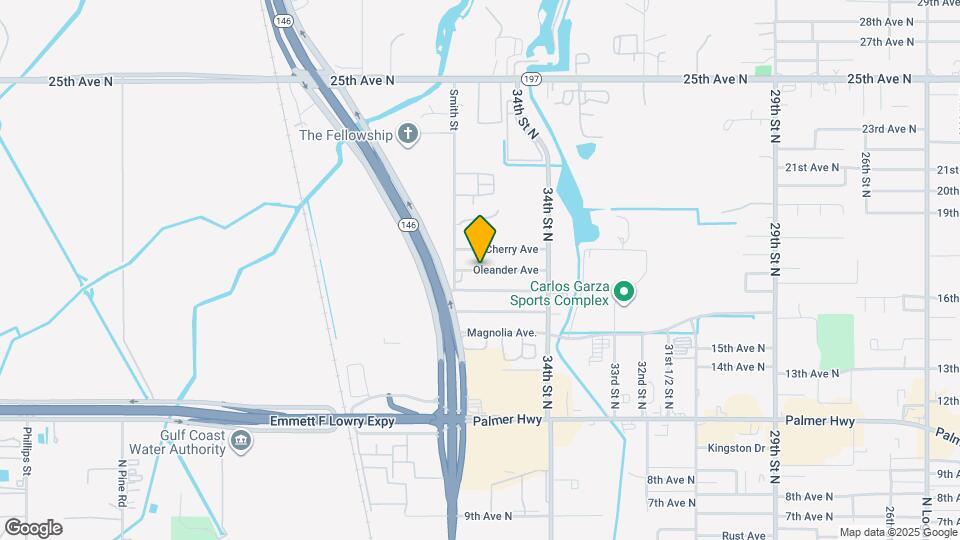 3510 Oleander Ave Map and Location Details