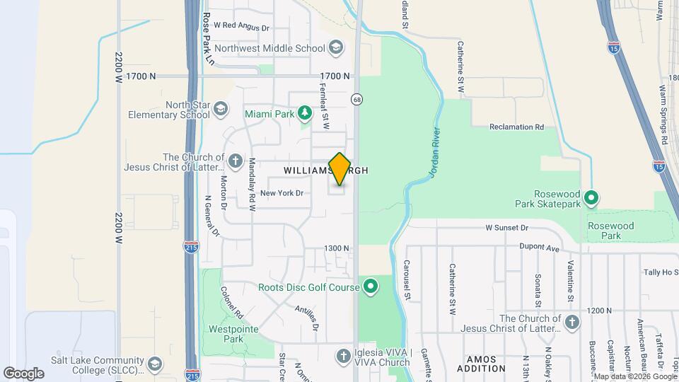 1730 W Baroness Pl, Unit Unit A (Downstairs) Map and Location Details