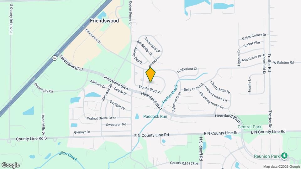 9141 Cherry Grove Ct Map and Location Details