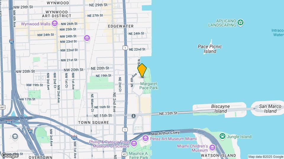 1800 N Bayshore Dr, Unit # 3903 Map and Location Details