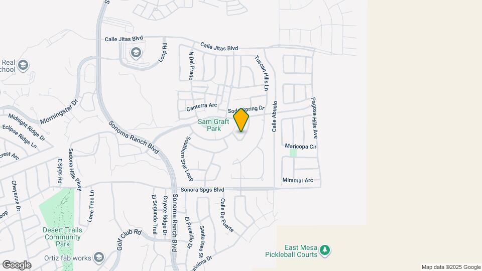 4237 Wildcat Canyon Dr Map and Location Details