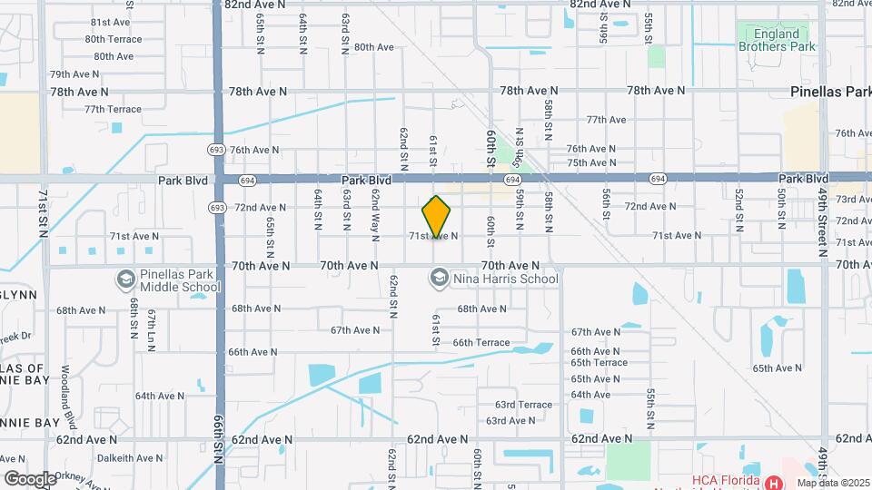 7071 61st St Map and Location Details