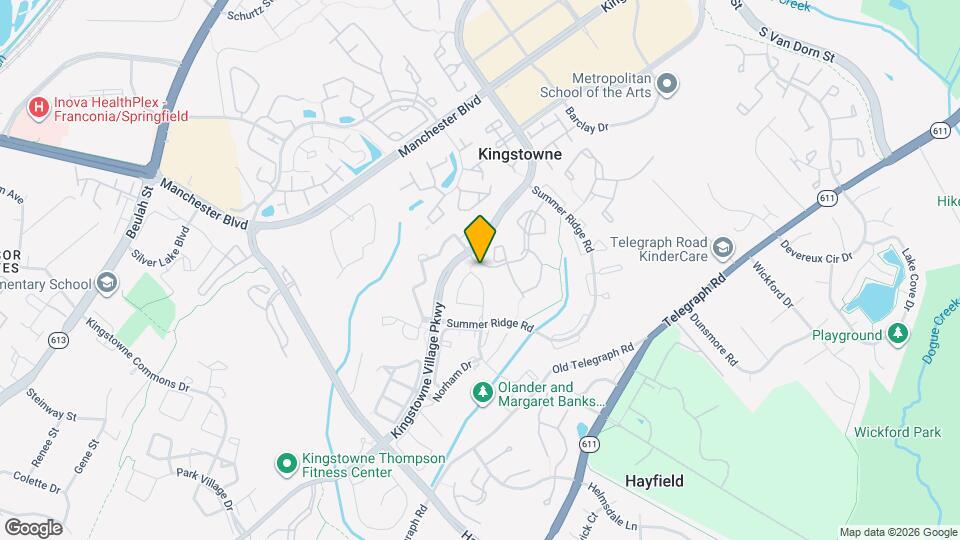 5946 Wescott Hills Way Map and Location Details