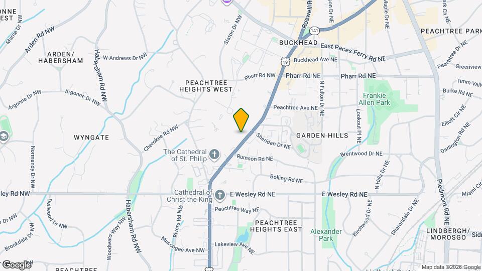 Crestwood Condominium Map and Location Details