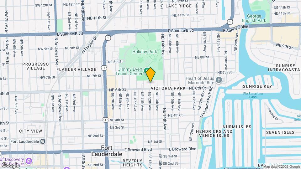 626 NE 12th Ave Mapa y Detalles de la Ubicación