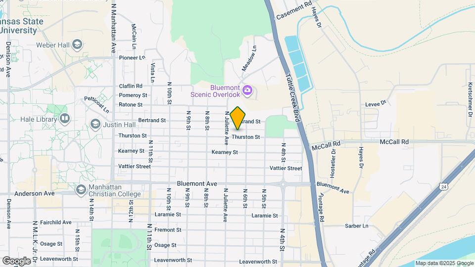 614-616 Thurston St Map and Location Details