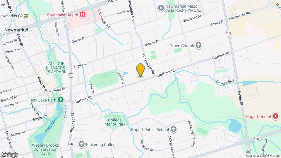 785 Gorham St Map and Location Details