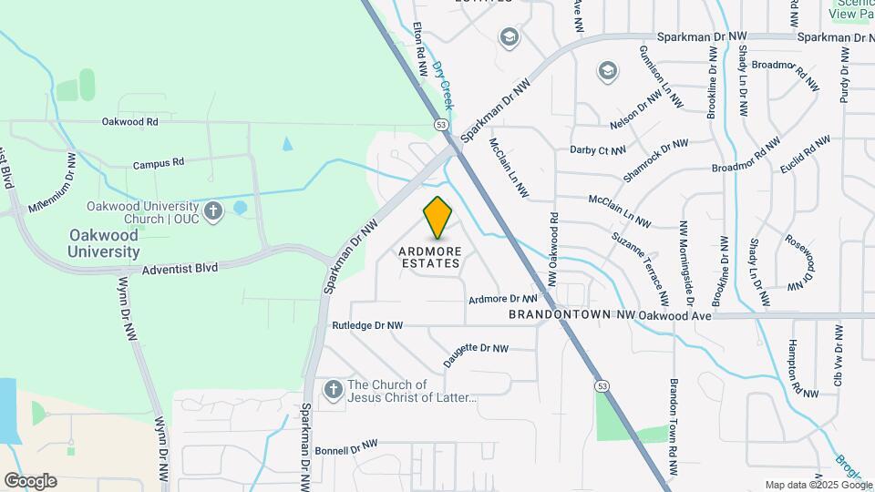 4713 Wheaton Ln NW Map and Location Details