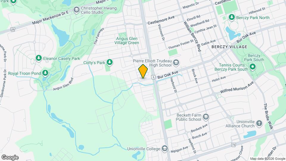 83 York Downs Blvd Map and Location Details