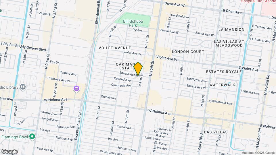 1107 Shasta Ave W, Unit 2 Map and Location Details