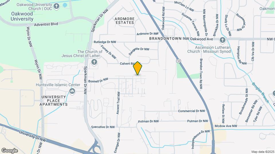4422 Bonnell Dr NW Map and Location Details