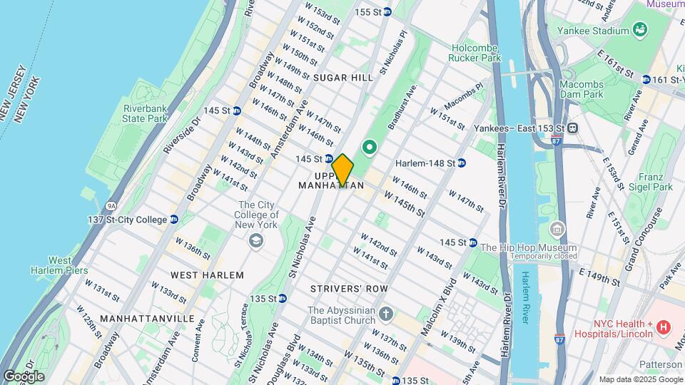 208 Edgecombe Ave Mapa y Detalles de la Ubicación