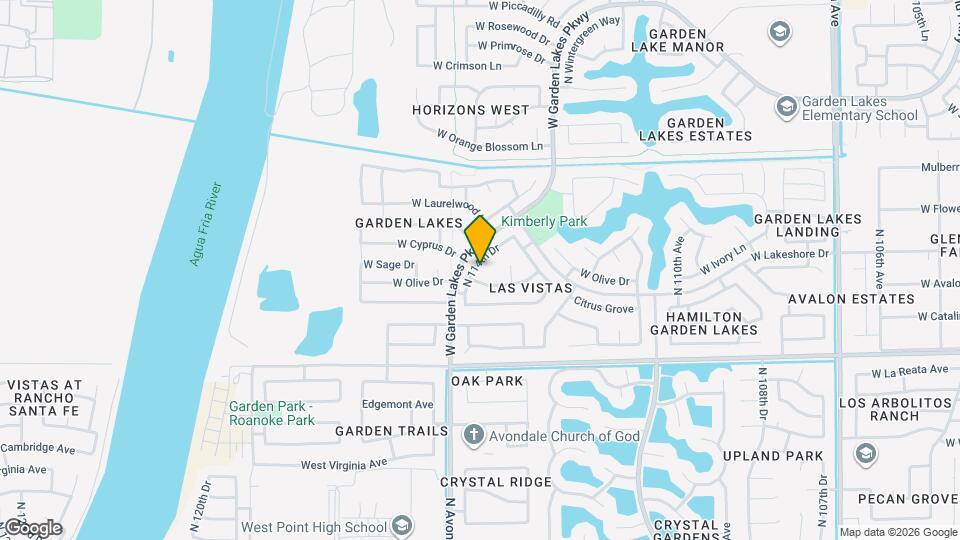 11417 W Sage Ct Map and Location Details