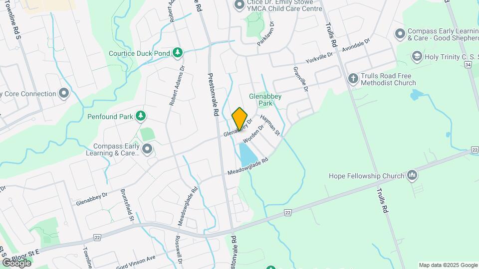 189 Glenabbey Dr Map and Location Details