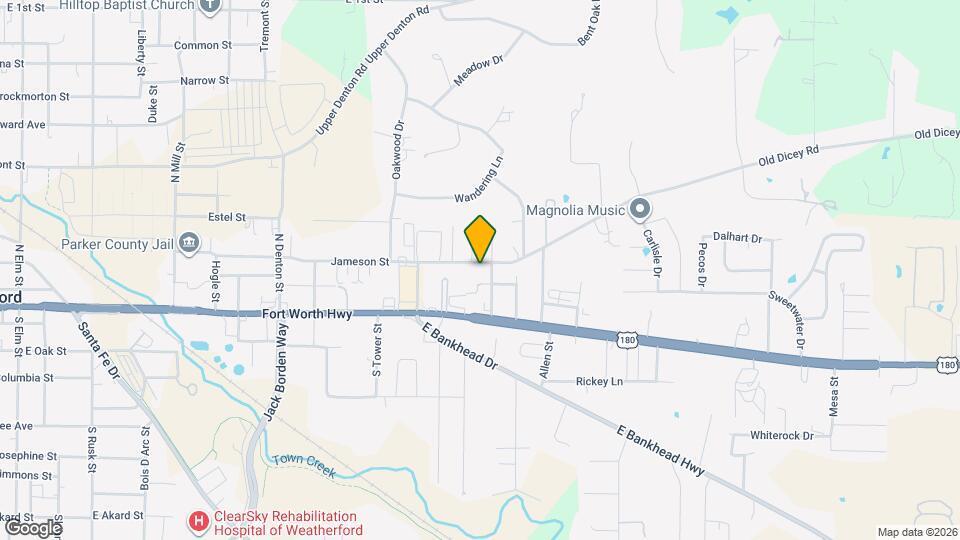 1140 Jameson St Mapa y Detalles de la Ubicación