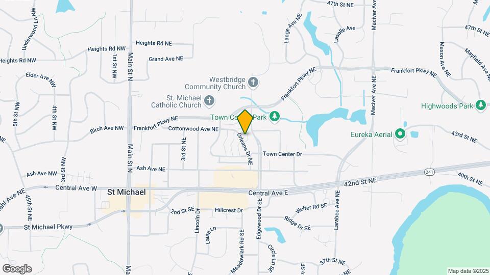 4180-4270 Orleans Dr NE Mapa y Detalles de la Ubicación