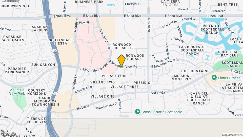 9790 N 94th Pl Mapa y Detalles de la Ubicación