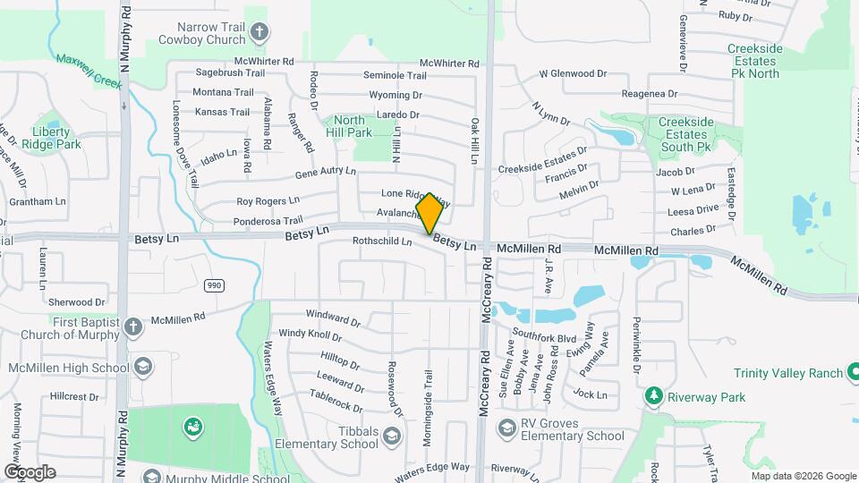 625 Rothschild Ln Map and Location Details