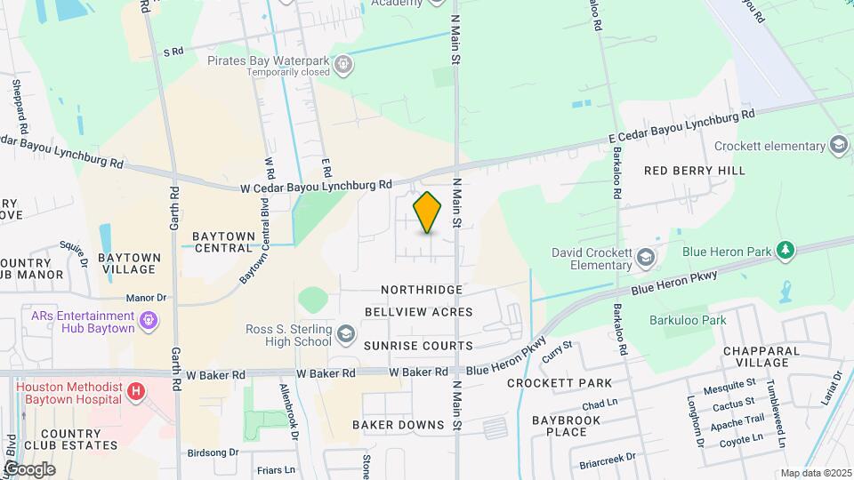 99 W Cedar Bayou Lynchburg Rd Mapa y Detalles de la Ubicación