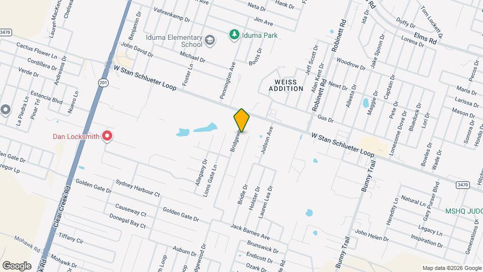 4904 Bridgewood Dr Map and Location Details