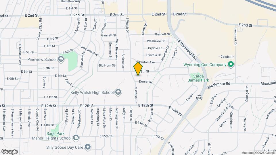 860 Devonshire Pl Map and Location Details