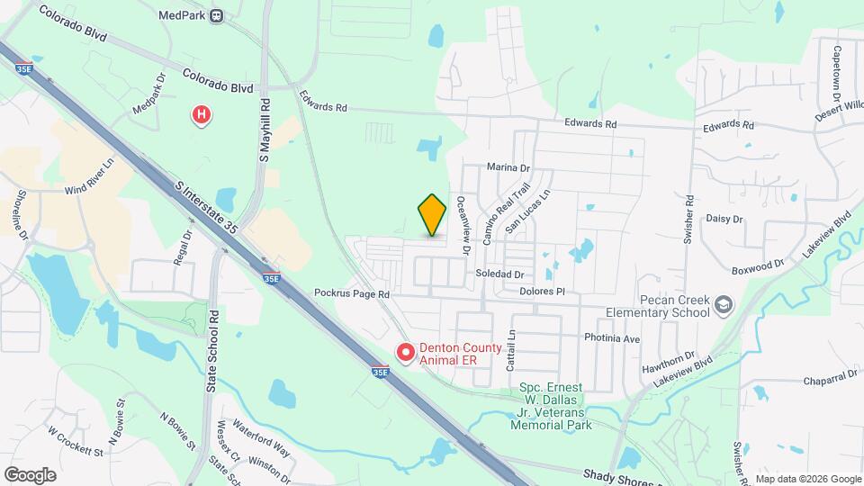 5012 Claudia Dr Mapa y Detalles de la Ubicación