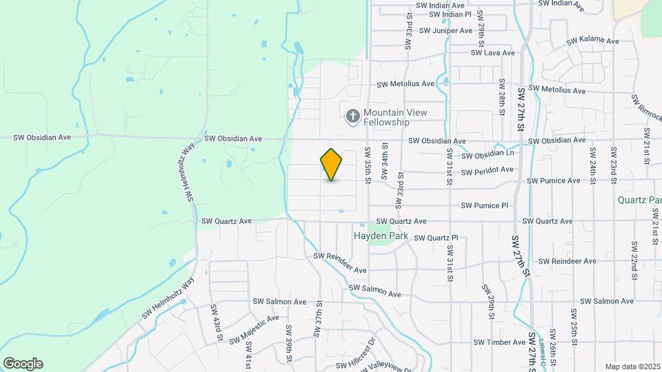 3648 SW Pumice Ave Map and Location Details