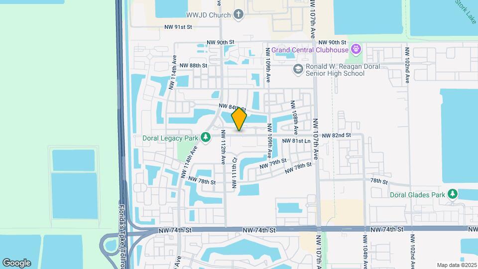 10449 NW 82nd St Map and Location Details