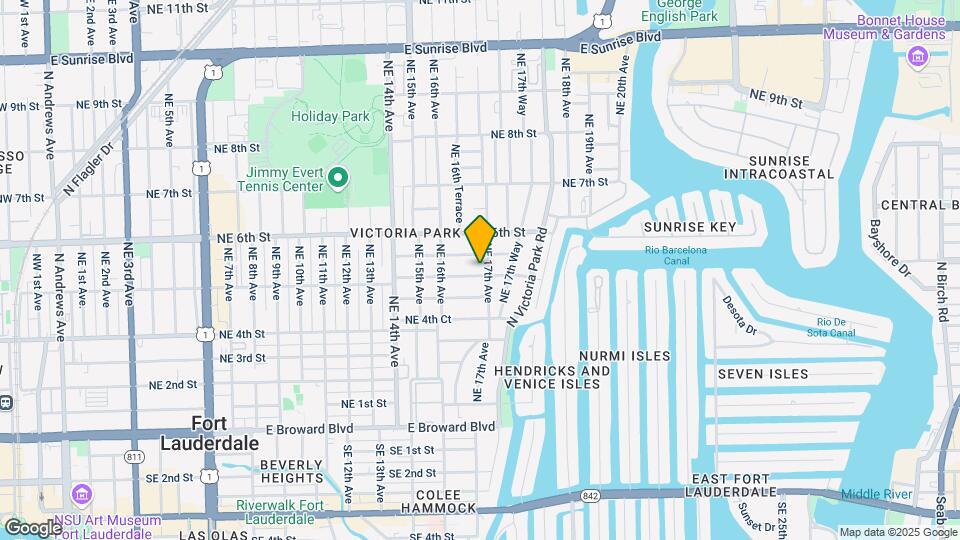 1643 NE 5th St Map and Location Details
