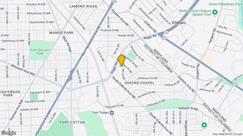 5544 4th St NE Map and Location Details